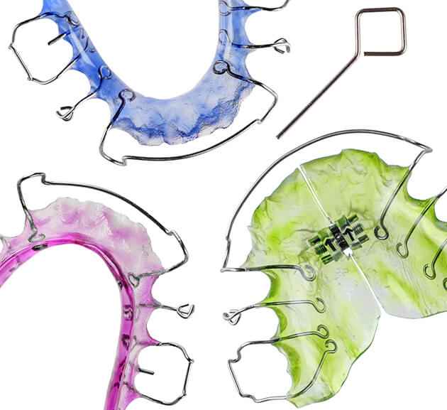 Foto: Herausnehmbare Zahnspange